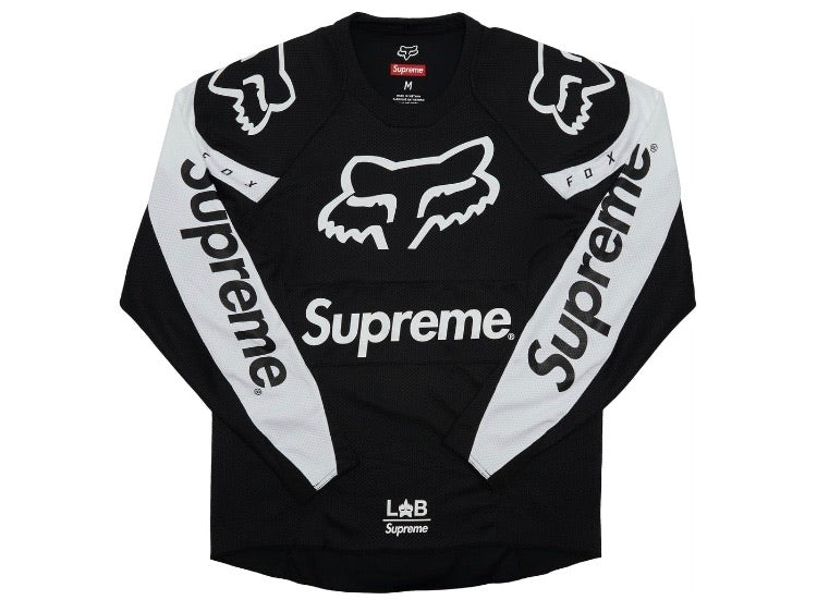 Supreme × FOX RACING Moto Jersey Red S Buy Supreme x Fox Racing Moto Jersey Top 'Red' - SS18KN58