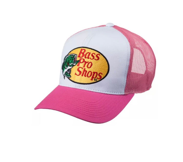 BASS PRO SHOPS MESH CAP (WHITE) (RP) – Mafmatiks