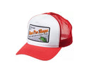 BASS PRO SHOPS VINTAGE 5-PANEL MESH TRUCKER CAP (RED) (RP)